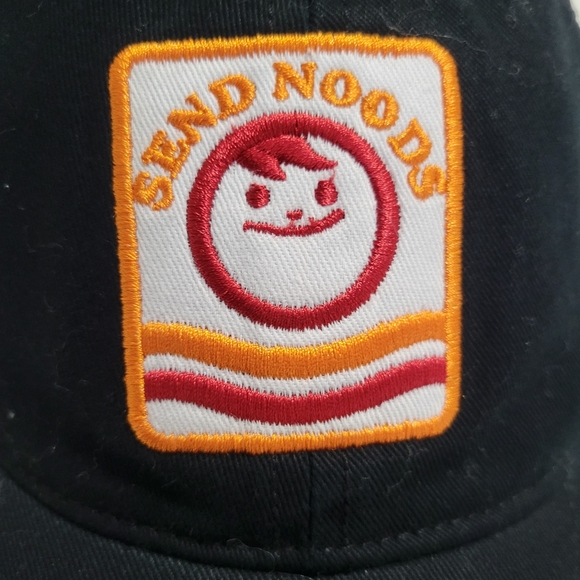 Send Noods Hat Maruchan Ramen 100% Cotton One Size Fits All Adjustable NWT - Picture 5 of 7